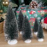 15 stuks mini-kerstboom, kunstkerstboom, 10/15/20 cm, voor kerst-, tafel- en doe-het-zelfdecoraties