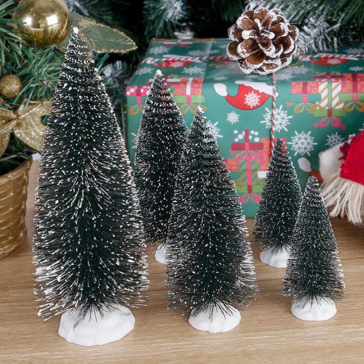 15 stuks mini-kerstboom, kunstkerstboom, 10/15/20 cm, voor kerst-, tafel- en doe-het-zelfdecoraties