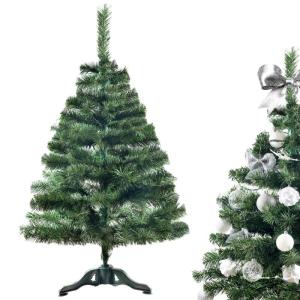Realistische Kunstmatige Kerstboom Fir Xmas Tree | Afmeting: 120 cm | Feestdagdecor | Diepgroene Dichte Takken Stabiele Stand | Binnen & Buiten