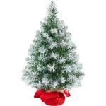 Kunstkerstboom, snelle montage, incl. kerstboomvoet, kerstboom, witte sneeuw voor tafel, kantoor