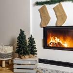 Kunstmatige Xmas Tree | Size 40 cm | Miniatuur kleine kegel | voor tabel Desk Office | Indoor Outdoor | DIY Decoratie Gift