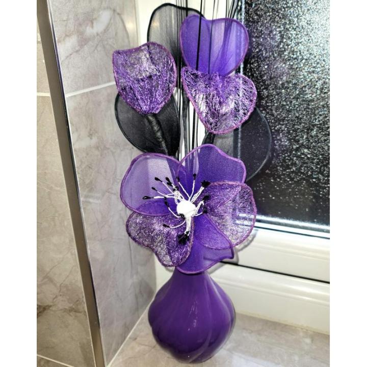 kunstbloemen in pot, decoratie, 32cm