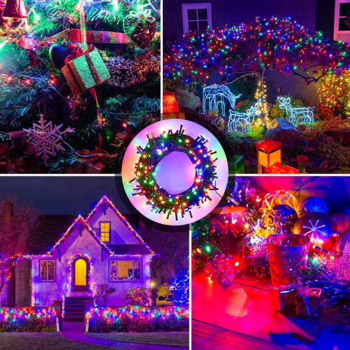 RGB lichtsnoer in plug-stijl, 30 m