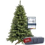 Natuurgetrouwe kunstkerstboom 220 cm - kerstboom kunstkerstboom - kunstkerstboom - opvouwbare kerstboom kunstkerstboom