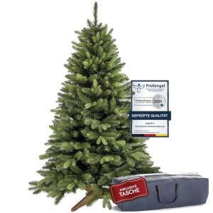 Natuurgetrouwe kunstkerstboom 220 cm - kerstboom kunstkerstboom - kunstkerstboom - opvouwbare kerstboom kunstkerstboom