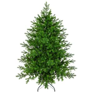 Altair Kunstkerstboom, 155 cm, klassiek groen, 419 takken, 100% PE-punten, inclusief metalen standaard
