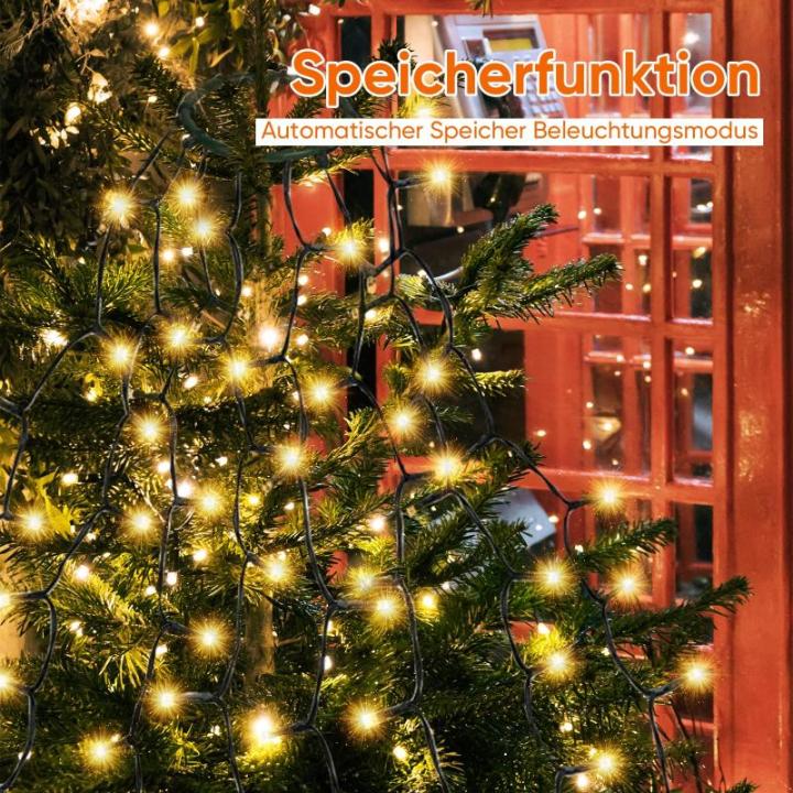 3 m kerstboomverlichting met ring en 14 slingers, 490 led-wartelaars, lichtketting met afstandsbediening, waterdichte lichtketting voor kerstboom van 210 cm tot 350 cm dennenboom, 