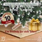 Kunstkerstboom 220 cm diamantgrenen met kunstkerstboom kunstkerstboom kunstmatig