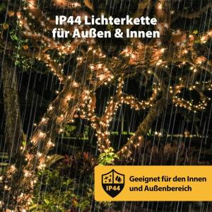 Lichtsnoer van 60 m, 1000 leds, 31 V, kerstverlichting voor buiten, met afstandsbediening, waterdicht, lichtketting met 8 modi en geheugen voor binnen, tuin, balkon, dennenboom, wa