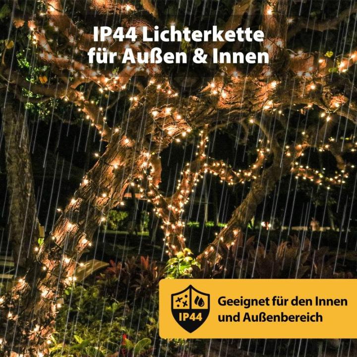 Lichtsnoer van 60 m, 1000 leds, 31 V, kerstverlichting voor buiten, met afstandsbediening, waterdicht, lichtketting met 8 modi en geheugen voor binnen, tuin, balkon, dennenboom, wa