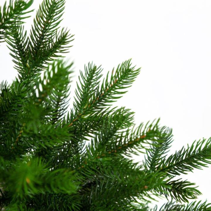 Altair Kunstkerstboom, 65 cm, klassiek groen, 62 takken, 100% PE-punten, inclusief standaard, zaklinnen