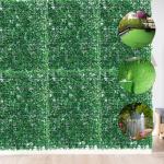 12 stuks kunstheg, plantenwand, tuin, wanddecoratie, imitatie inkijkbescherming voor bruiloftsdecoratie, woonkamer, kerstfeest