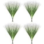 8 stuks , grasbundels, groen, grasplant, siergras, kunstgras, takken, grassenboeketten, decoratief gras voor thuis, tuin, balkon, buiten, binnen, grasrangement (groen, 8)