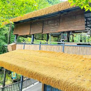 Künstliches Strohdach, Synthetisches Reetdach, Synthetisches Stroh, Künstliche Strohrolle, Synthetische Palmgras-Rolle, Simulierter Strohteppich Für Garten Terrasse Pavillons St