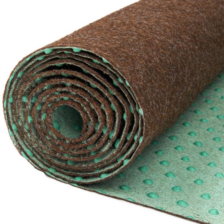Pemba Grastapijt kunstgras, bruin, hoogte: 6 mm, kunstgrastapijt met noppen, weerbestendig, sneldrogend, outdoor, balkon, terras en tuin, 100 x 230 cm