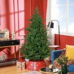 Kunstkerstboom, 180 cm kerstboom met 2380 takken, inklapbare metalen standaard, voor kerstdecoratie, groen
