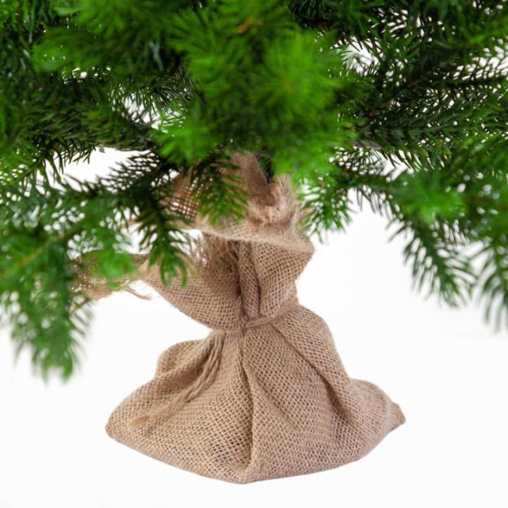 Altair Kunstkerstboom, 65 cm, klassiek groen, 62 takken, 100% PE-punten, inclusief standaard, zaklinnen