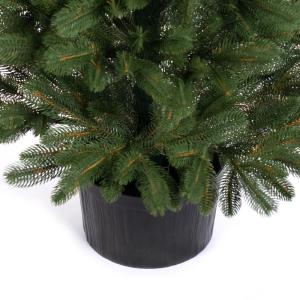 Kunstkerstboom, Scandinavisch sparrenhout in pot, 140 cm