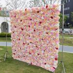 Hydrangea Rose Stil 5D Stoff Hintergrund Blumenwand, Künstliche Blumenwand Hintergrundwand, Verwendet Für Hochzeitsrequisiten, Hochzeitsarrangements, Fensterdekoration In Einkauf