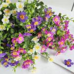6 stuks voor buiten, kunststof planten voor balkon, hangende planten voor de tuin, decoratie voor bruiloften, boerderijen