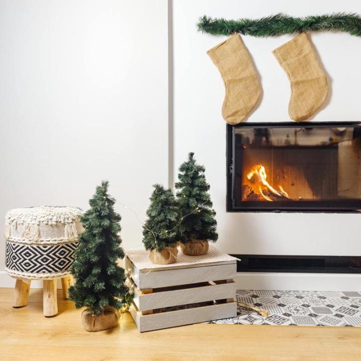 Kunstmatige Xmas Tree | Size 30 cm | Miniatuur kleine kegel | voor tabel Desk Office | Indoor Outdoor | DIY Decoratie Gift
