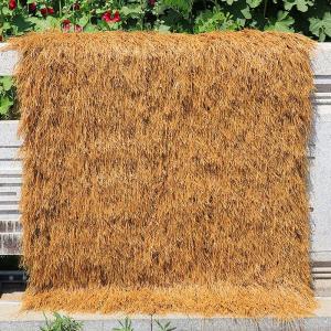 Künstliche Reetdachrolle, Synthetisches Strohgrasdach, Mexikanische Stil Reetdach Palmgras Rolle, Synthetisches Reetdach, Strohdach Deko, Strohfliesen, Für Garten, Ssonnenschirm,