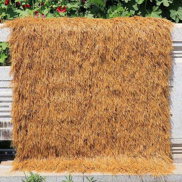 Künstliche Reetdachrolle, Synthetisches Strohgrasdach, Mexikanische Stil Reetdach Palmgras Rolle, Synthetisches Reetdach, Strohdach Deko, Strohfliesen, Für Garten, Ssonnenschirm,