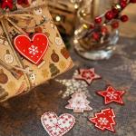 36-delige Kerstboom Decoratie Houten et - Kerstboom Decoraties voor het versieren van de kerstboom - Kerstboom Decoraties (Ster/Hart/Spar)