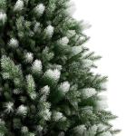 Künstlicher Weihnachtsbaum 150cm, Tannenbaum mit Holzständer, PVC+PE Christbaum Weihnachtsbaum inkl. 500 Spitzen, für Weihnachtsdeko Mehrweg