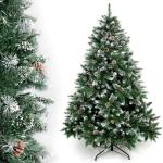 Kerstboom met standaard, 120 tot 240 cm, kerstdecoratie, 180cm