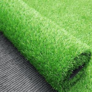 Kunstrasen, Kunstrasen, Rasenmatte für den Außenbereich, Rasenteppich, wasserdicht, Gartenrasen für Terrasse, Balkon, Hof, Rasen, Deck, Veranda, Dekor (Farbe: Grün, Größe: 2 