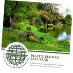 20 STK Kunststoff Blumen Kugelst Änder Pflanzengestell Formschnittball Pflanzen Grasballrahmen Rahmen Für Blumenarrangements Selber Machen Zubehör Für Blumenarrangements Plasti