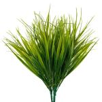 6 Pak Artificieel Plastic Tarwegras Planten – Realistisch Nep Binnen/Buiten Groene Bosjes Voor Huis, Kantoor, Tuin & Keuken – Hangbosjes Voor Huwelijk, Tafel Decor en Veranda