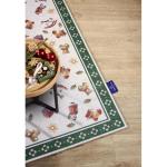 Design tapijt Nostalgic - Toy's Delight - kerstboomdeken, kerstboom voor woonkamer, slaapkamer, eetkamer, hal - groen meerkleurig, 160 x 230 cm