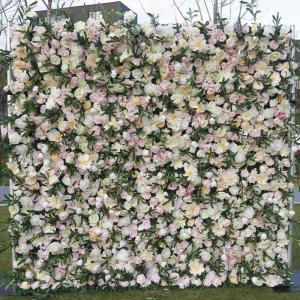 5D-Kunstblumenwand-Hintergrundwand, Gefälschter Blumenrosenhintergrund Mit Hoher Dichte Eignet Sich Für Hochzeitsdekoration, Bühnenlayout Für Fotohintergrund Home Party Wedding