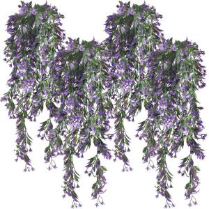 Hangende , 4 stuks, , (78 cm), , , hangende klimop voor woonkamer, slaapkamer, decoratie