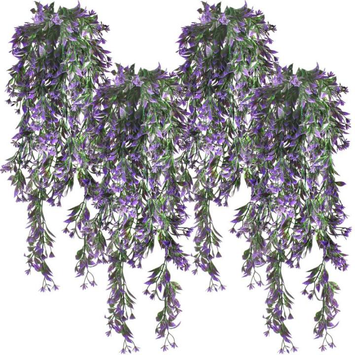 Hangende , 4 stuks, , (78 cm), , , hangende klimop voor woonkamer, slaapkamer, decoratie