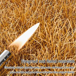 Künstliches Strohdach, Künstliche Palmgras Rolle, Künstliches Strohschuppendach, Synthetisches Thatch Gras Dach, Simulation Strohdach Fliese, Synthetisches Palmenstroh Für Holz