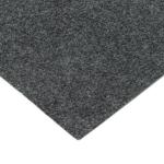 Pemba Grastapijt kunstgras, donkergrijs, hoogte: 6 mm, kunstgrastapijt met noppen, weerbestendig, sneldrogend, outdoor, balkon, terras en tuin, 100 x 670 cm