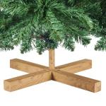 Kunstkerstboom, 183 cm, met 903 takken, moeilijk ontvlambaar, pvc-kerstboom, kunstboom incl. metalen standaard met houtnerf sparrenhout, groen