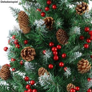 Kerstboom 150 cm medium groen - poedersuiker Kunstkerstboom PVC Kunstmatige Dennenboom