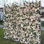 5D-Kunstblumenwand-Hintergrundwand, Gefälschter Blumenrosenhintergrund Mit Hoher Dichte Eignet Sich Für Hochzeitsdekoration, Bühnenlayout Für Fotohintergrund Home Party Wedding