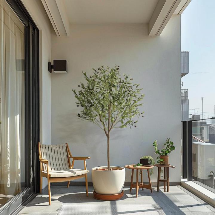 Olijfboom, kunstplant, 150 cm, grote zoals een echte kunstolijfboom, met pot, voor binnen, thuis, slaapkamer, kantoor, tuin, bruiloft, party, decoratie (1 stuks)