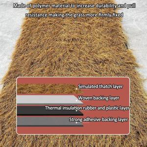 Künstliche Mexikanische Strohrolle, Künstliches Strohdach, Künstliche Palmenstrohrollen, Simulation Strohfliesen, Gefälschtes Stroh, Synthetisches Strohdach, Für Bar Garten Te