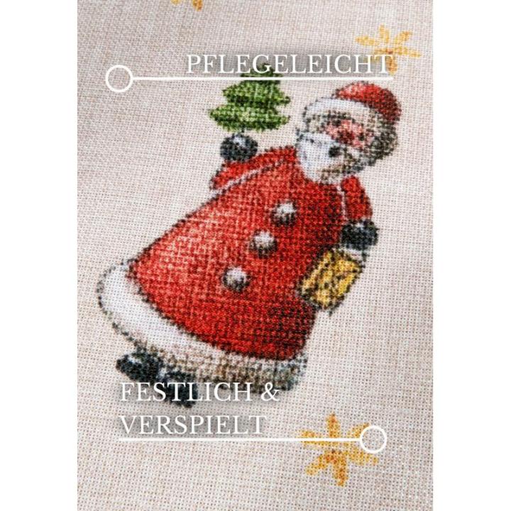 Design tapijt Nostalgic - Toy's Delight - kerstboomdeken, kerstboom voor woonkamer, slaapkamer, eetkamer, hal - groen meerkleurig, 160 x 230 cm