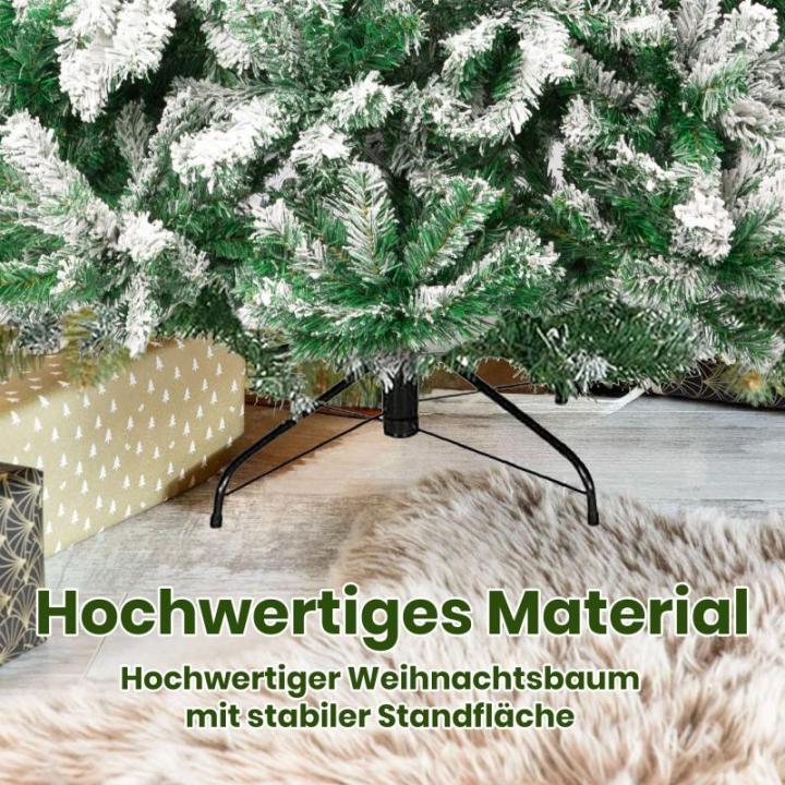 TAB Kunstkerstboom, dennenboom, Kerstmis, kerstboom met pvc sneeuwnaalden