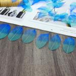 50 stuks kunstbladeren, decoratie, kunstbladeren, slinger, knutselen, droge bladeren, gedroogde bladeren, gebruikt voor doe-het-zelf handwerk, scrapbook, kaarten maken (kleurverloo