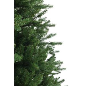 24019 210 cm snel op te bouwen kerstboom (Ø ca. 139 cm) PE/PVC kunstmatig met 2659 takpunten, moeilijk ontvlambaar, onechte dennenboom incl. metalen kerstboomstandaard