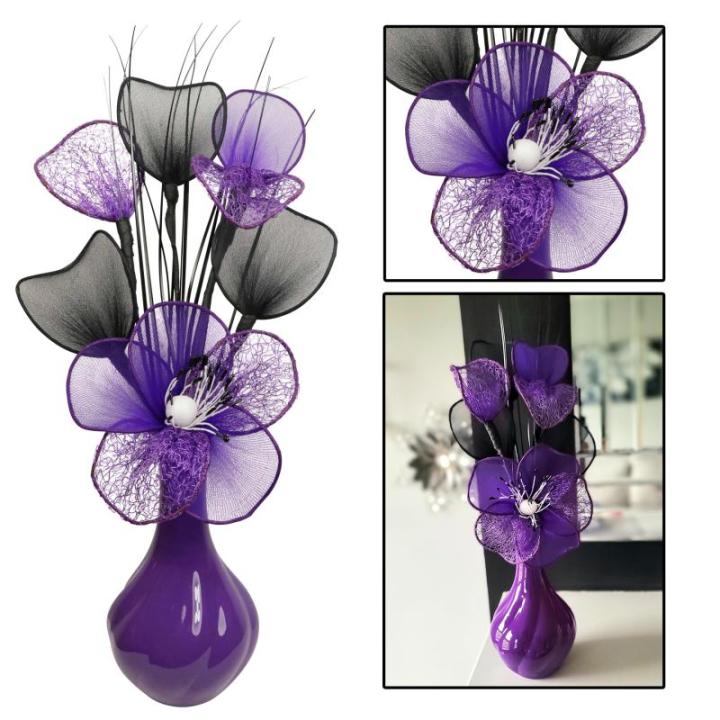 kunstbloemen in pot, decoratie, 32cm