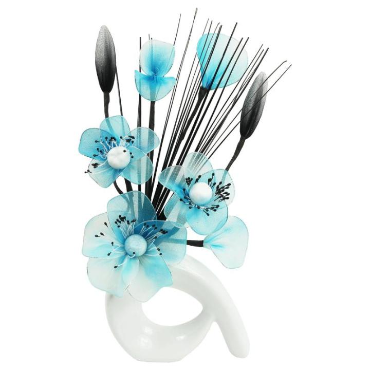 kunstbloemen in pot decoratie woning modern decoratie woonkamer, cadeau, 32cm,, 32cm